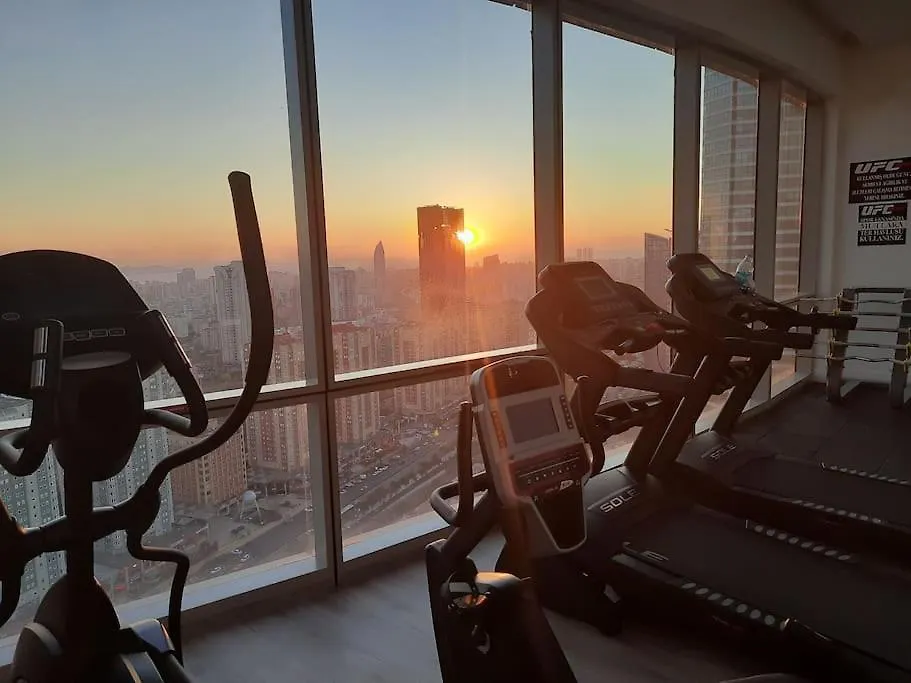 公寓 Atasehir Metropol Avm'De Residence Daire 伊斯坦布尔